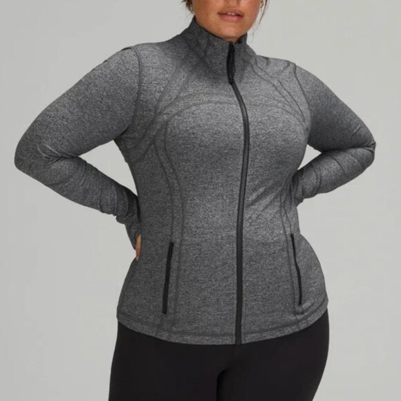Lululemon Define Jacket Heathered Black - Picture 1 of 9